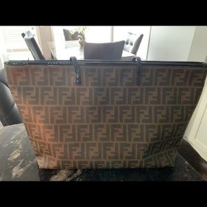 Authentic double sided Fendi tote
